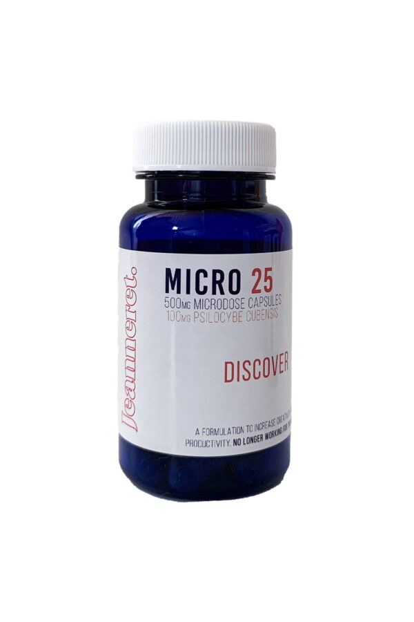 Jeanneret Botanical Micro 25 (Discover) Microdose Mushroom Capsules