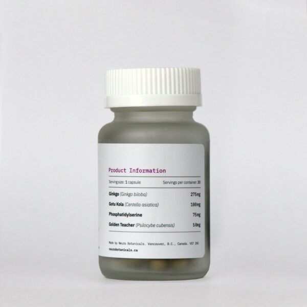 Neuro Botanicals (Focus) Microdose Mushroom Capsules - Image 2