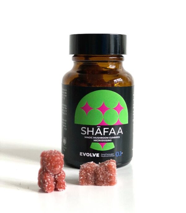 Shafaa Evolve Magic Mushroom Microdosing Gummy Bears